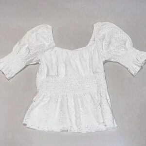 Adorable Eyelet Top